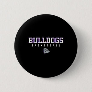 Brownsburg Bulldogs Logo Sketll Hs Button