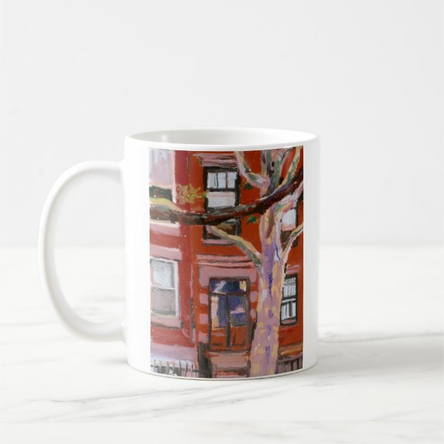 Brownstone Brooklyn, Brownstone Brooklyn Coffee Mug (Left)