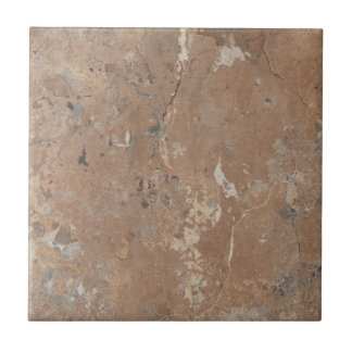 Brownstone vintage rustic simple rustic print  ceramic tile