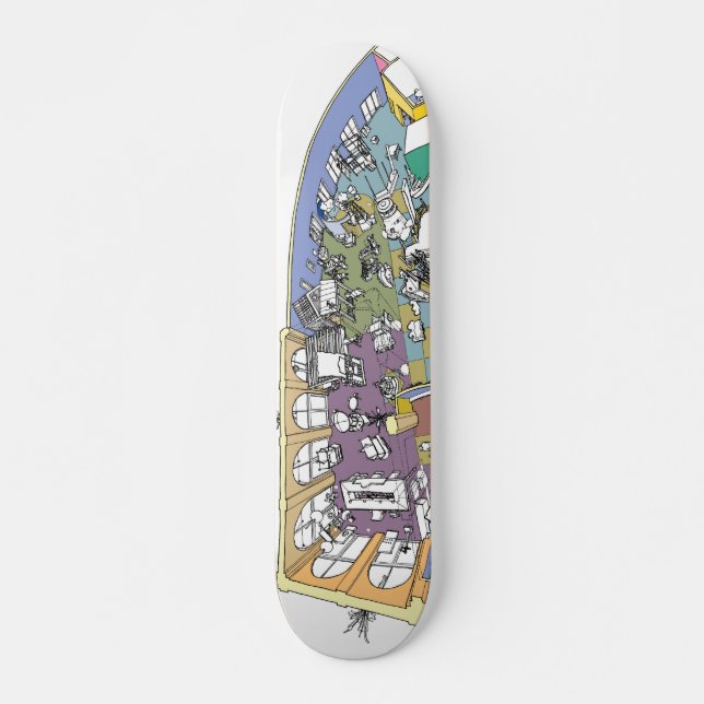 brownsville01 skateboard deck (Front)
