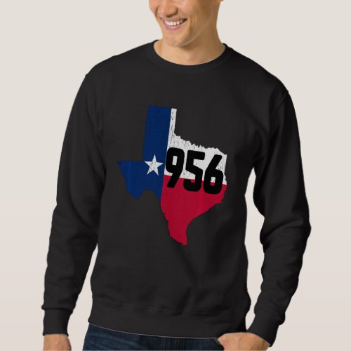 Brownsville Area Code 956 Phone Number Texas Souve Sweatshirt