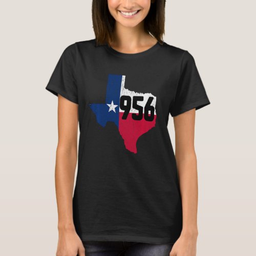 Brownsville Area Code 956 Phone Number Texas Souve T_Shirt