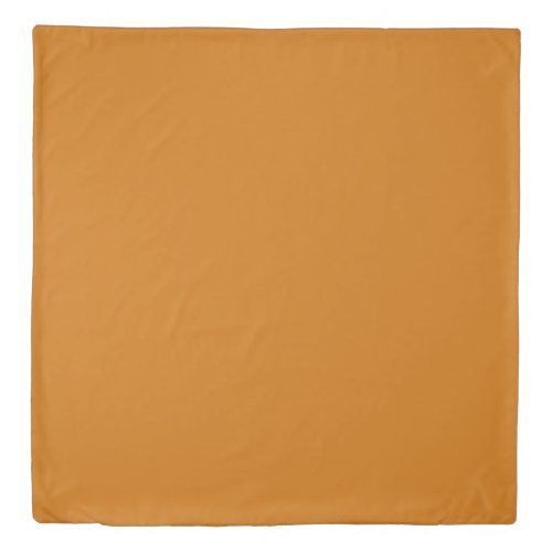 Browny Orange solid color  Duvet Cover