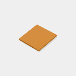 Browny Orange (solid color) Post-it Notes