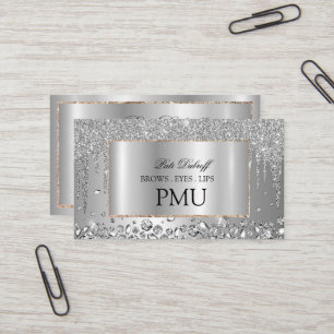 Brows Aftercare PMU Microblading Henna Salon Business Card