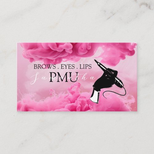 Brows Aftercare PMU Microblading Henna Salon Business Card