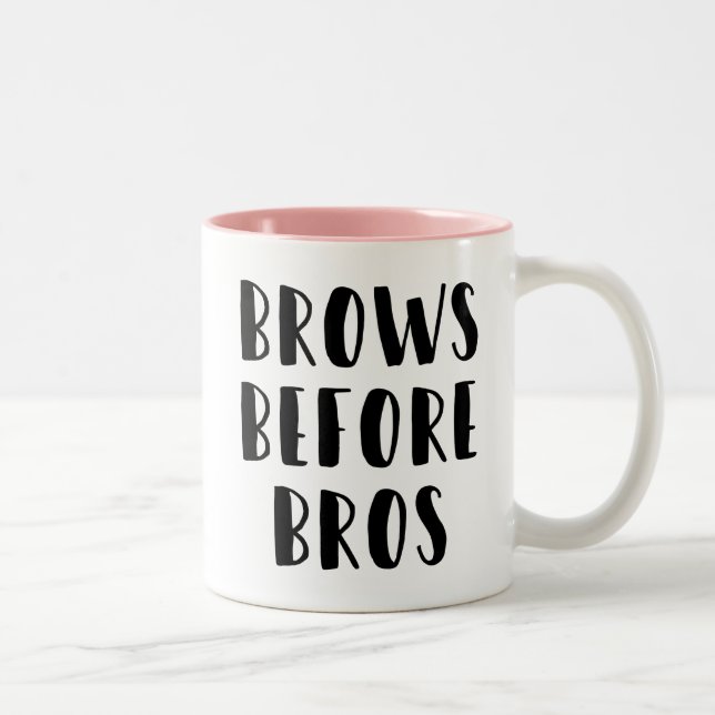 Brows Before Bros Makeup Mug (Right)