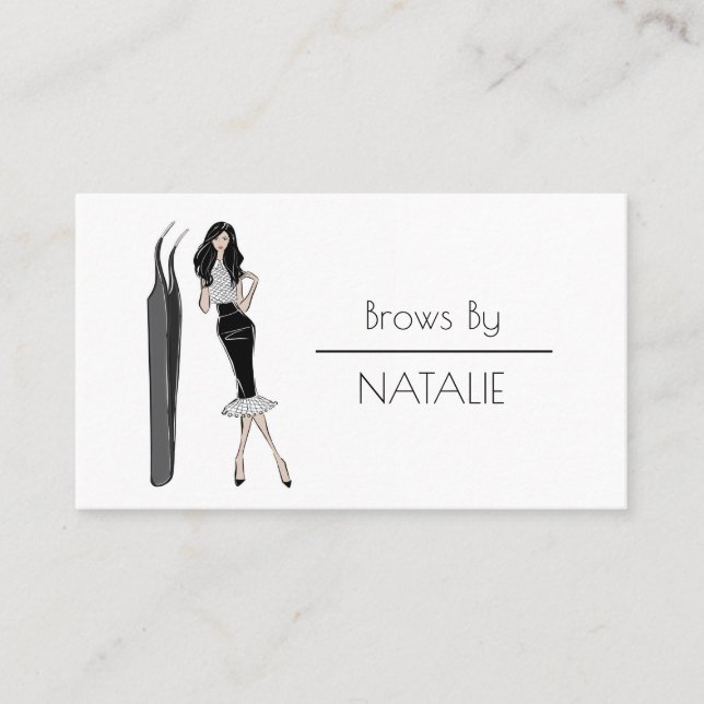 Brows Business Card (Front)