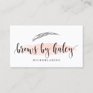 Brows by Haley Business Card