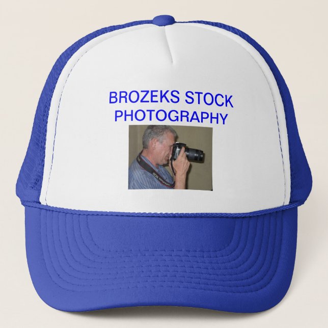BROZEKS STOCK PHOTOGRAPHY TRUCKER HAT (Front)