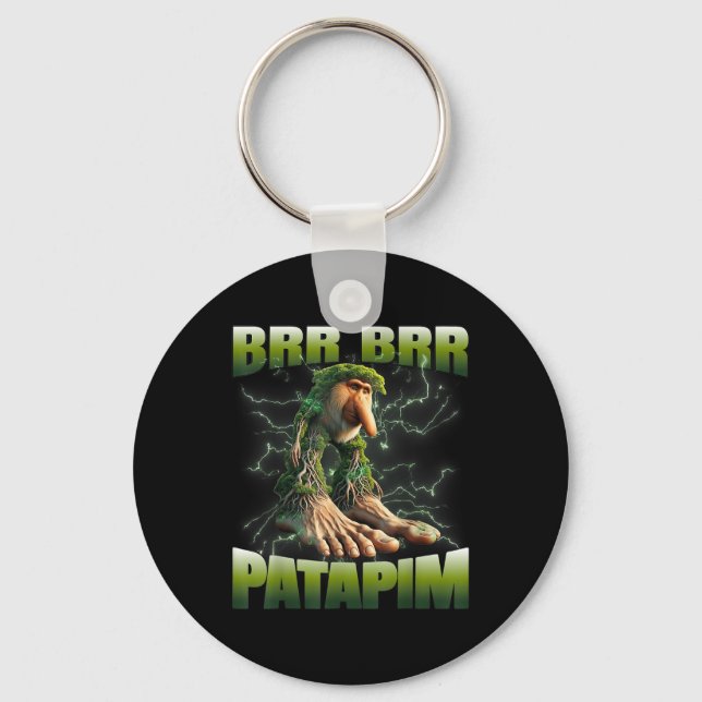 Brr Brr Patapim  Keychain (Front)