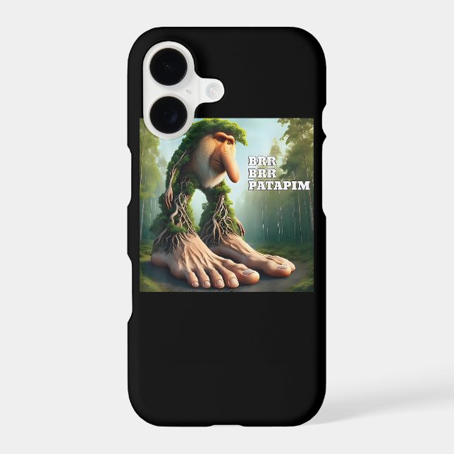 Brr Brr Patapim Meme Iphone Case (Back)