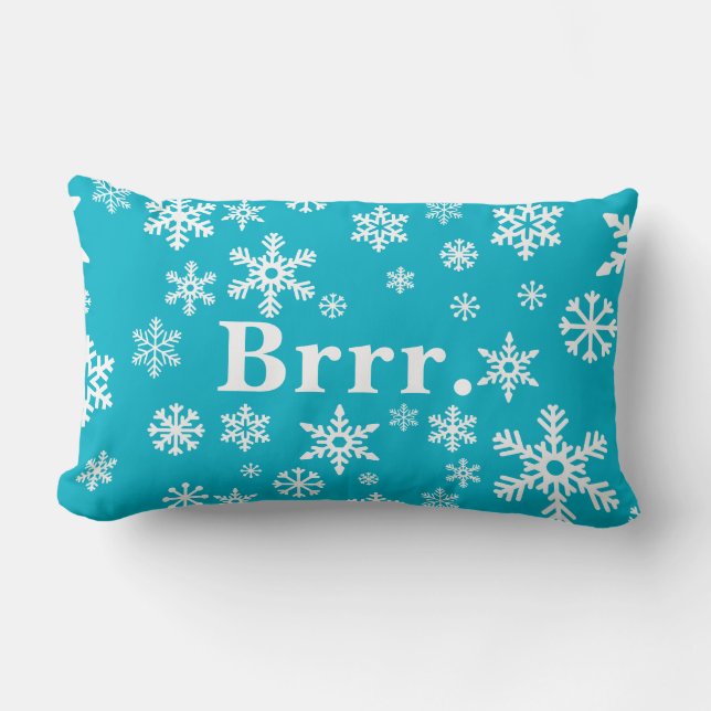 Brrr Lumbar Pillow (Front)
