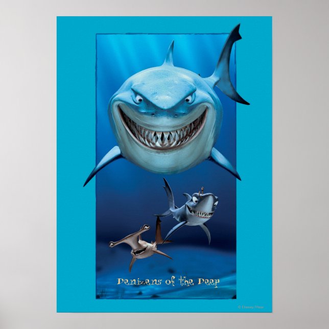 Bruce, Chum, and Anchor Poster (Front)
