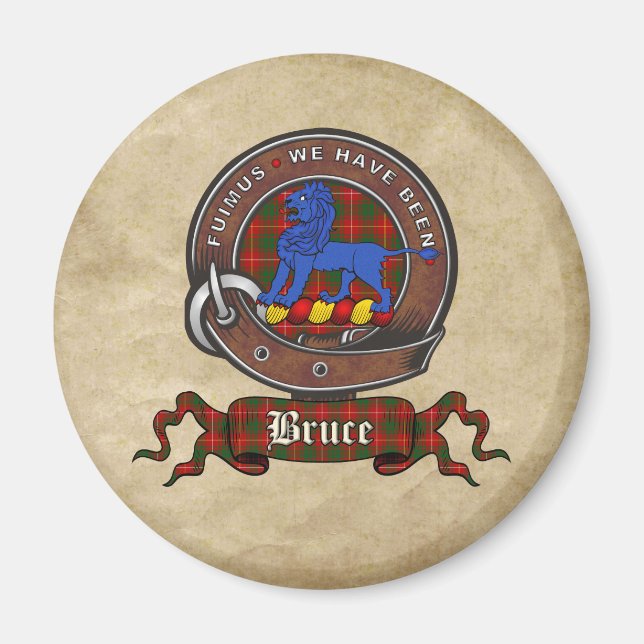 Bruce Clan Badge Magnet (Front)