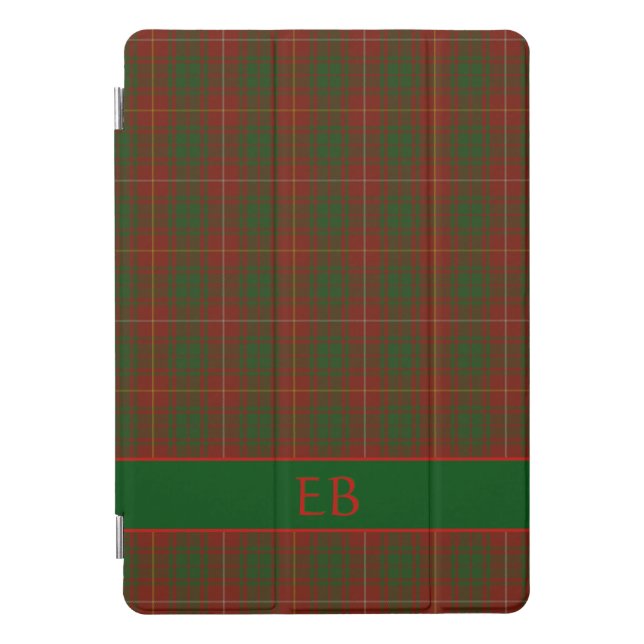 Bruce Clan Tartan with your initials iPad Pro Cove iPad Pro Cover (Front)