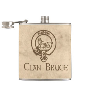 Bruce Crest Vintage Flask