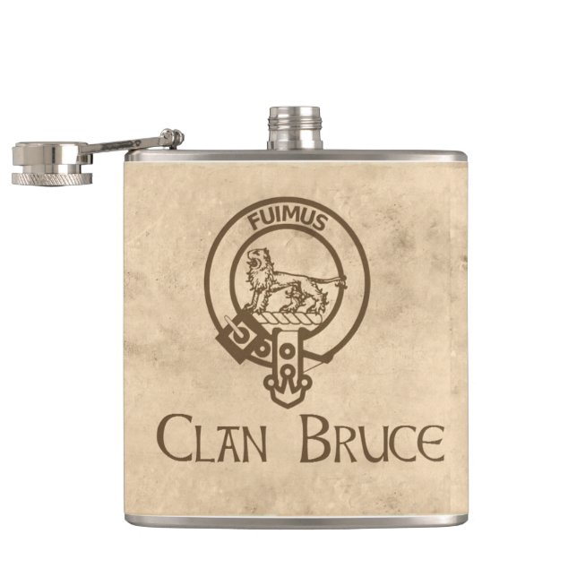 Bruce Crest Vintage Flask (Opened)