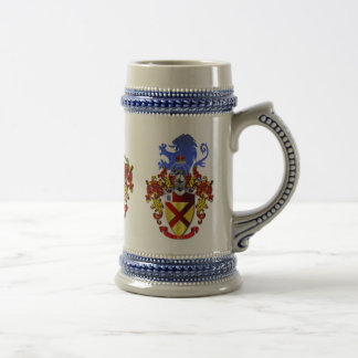 Bruce Family Crest Beer Stein! Beer Stein