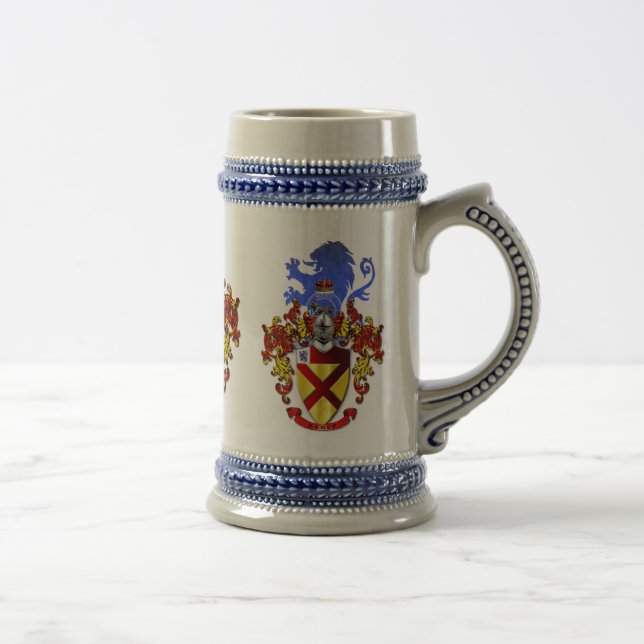 Bruce Family Crest Beer Stein! Beer Stein (Right)