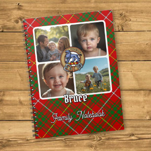 Bruce Family Photo Collage Notebook