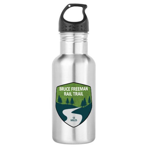 Bruce Freeman Rail Trail Stainless Steel Water Bottle