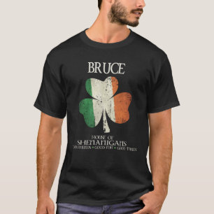 Bruce last name family Ireland Irish house of shen T-Shirt