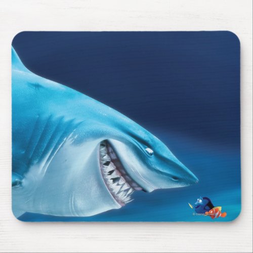 Bruce Nemo and Dory 1 Mouse Pad