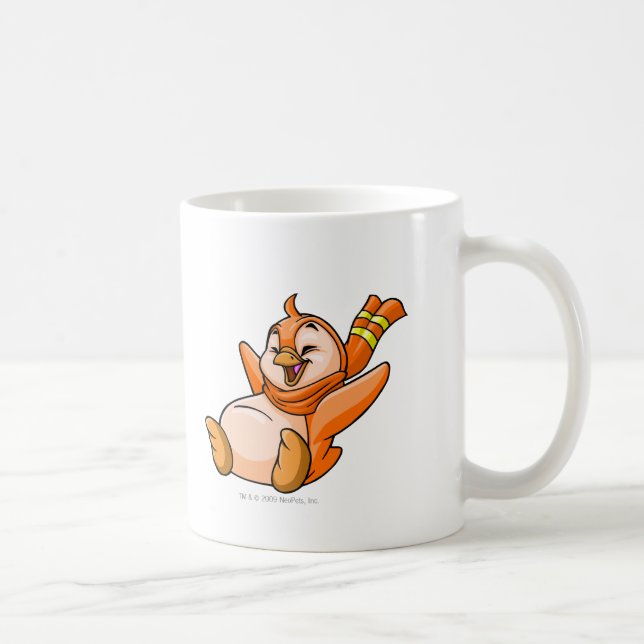 Bruce Orange Coffee Mug (Right)