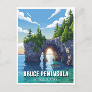 Bruce Peninsula National Park Canada Postcard