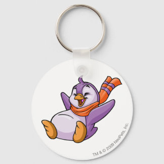 Bruce Purple Keychain