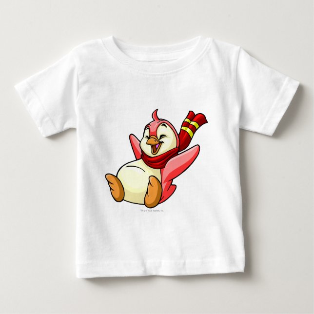 Bruce Red Baby T-Shirt (Front)