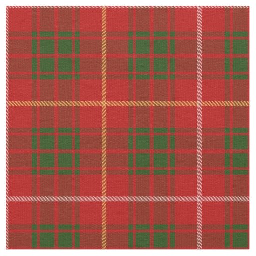 Bruce Scottish Clan Tartan Fabric