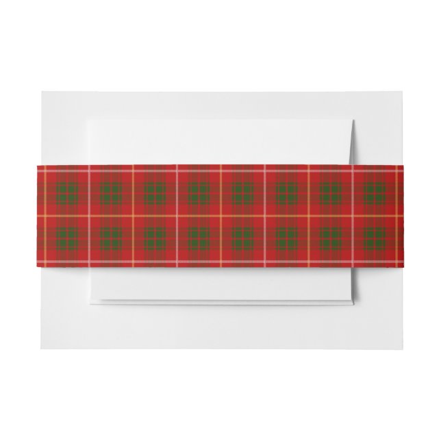 Bruce Scottish Tartan Belly Band (Front Example)
