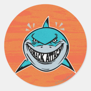 Bruce - Shark Attack Classic Round Sticker