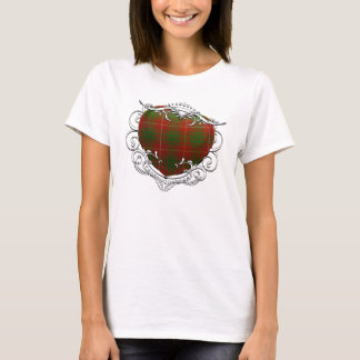 Bruce Tartan Heart T-Shirt
