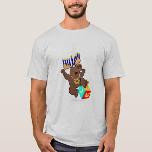 Bruce the Chanukah Moose T_Shirt