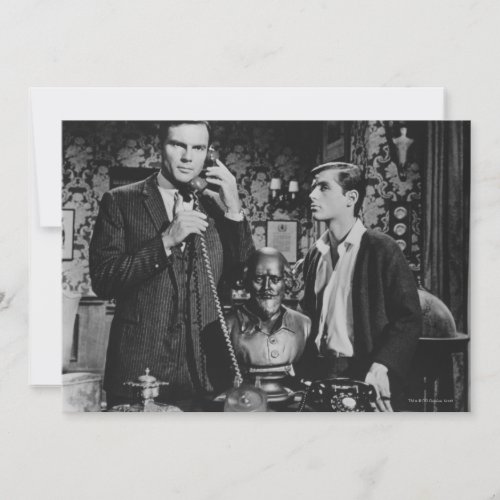 Bruce Wayne and Dick Grayson Personalized Announcements