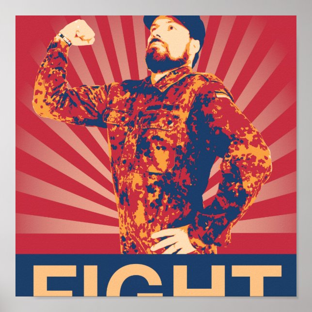 Bruce's Fight Poster (Front)