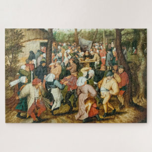 Bruegel II,  "Wedding Dance in the Open Air", Jigsaw Puzzle