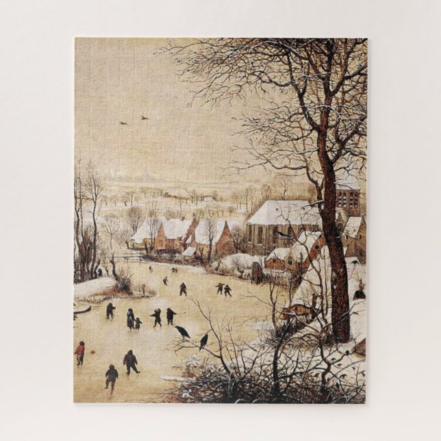 Bruegel the Elder - Winter Landscape, Jigsaw Puzzle (Vertical)