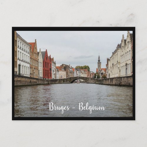 Bruges Belgium Brujas Blgica Postcard