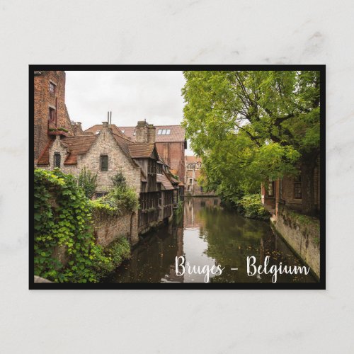 Bruges Belgium Brujas Blgica Postcard