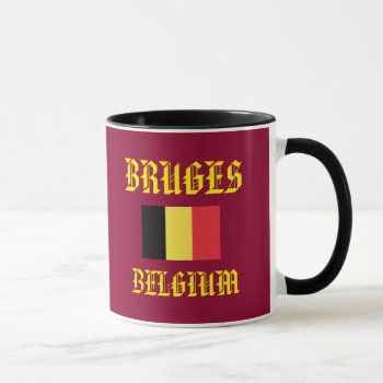 Bruges Belgium Classic Mug by Azorean at Zazzle