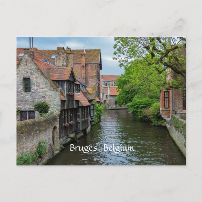 Bruges, Belgium (labeled) Postcard (Front)