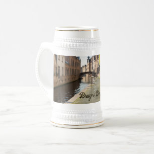 Bruges Belgium Sketch Medieval   Beer Stein