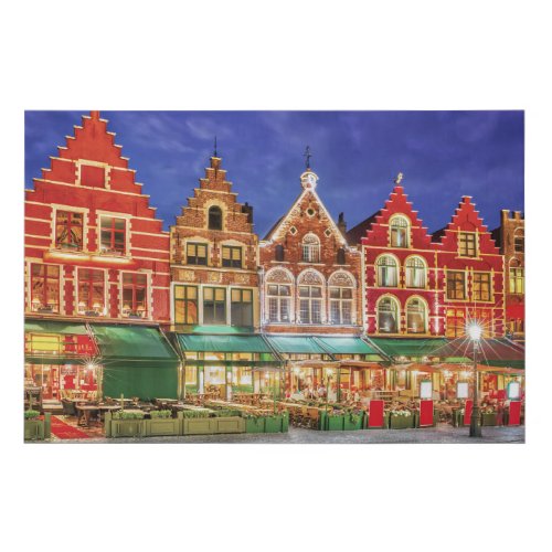 Bruges canvas with Grote Markt