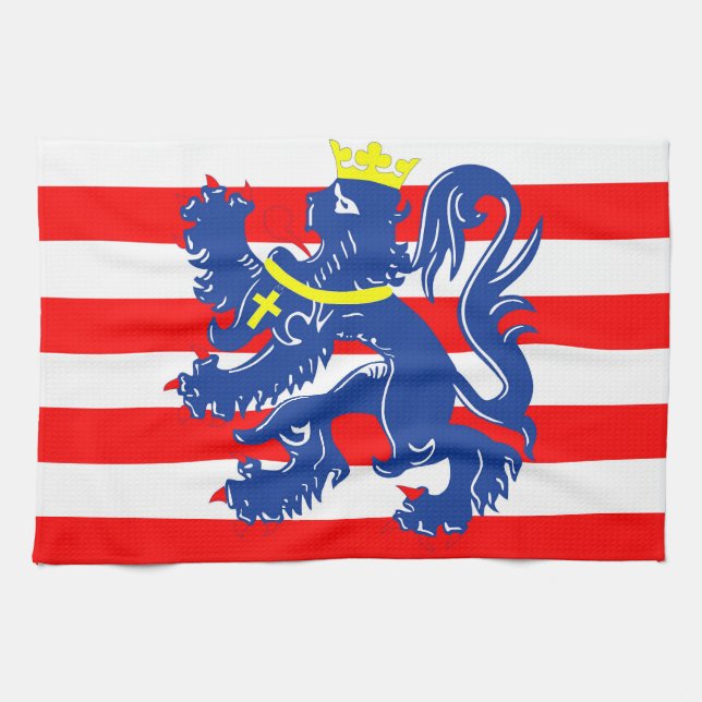 Bruges city Flag Belgium symbol Kitchen Towel (Horizontal)