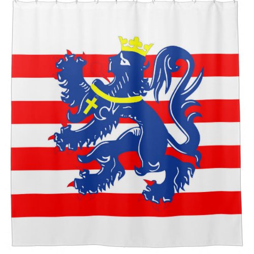 Bruges city Flag Belgium symbol Shower Curtain