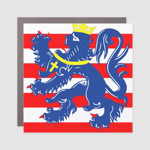 Bruges city flag car magnet